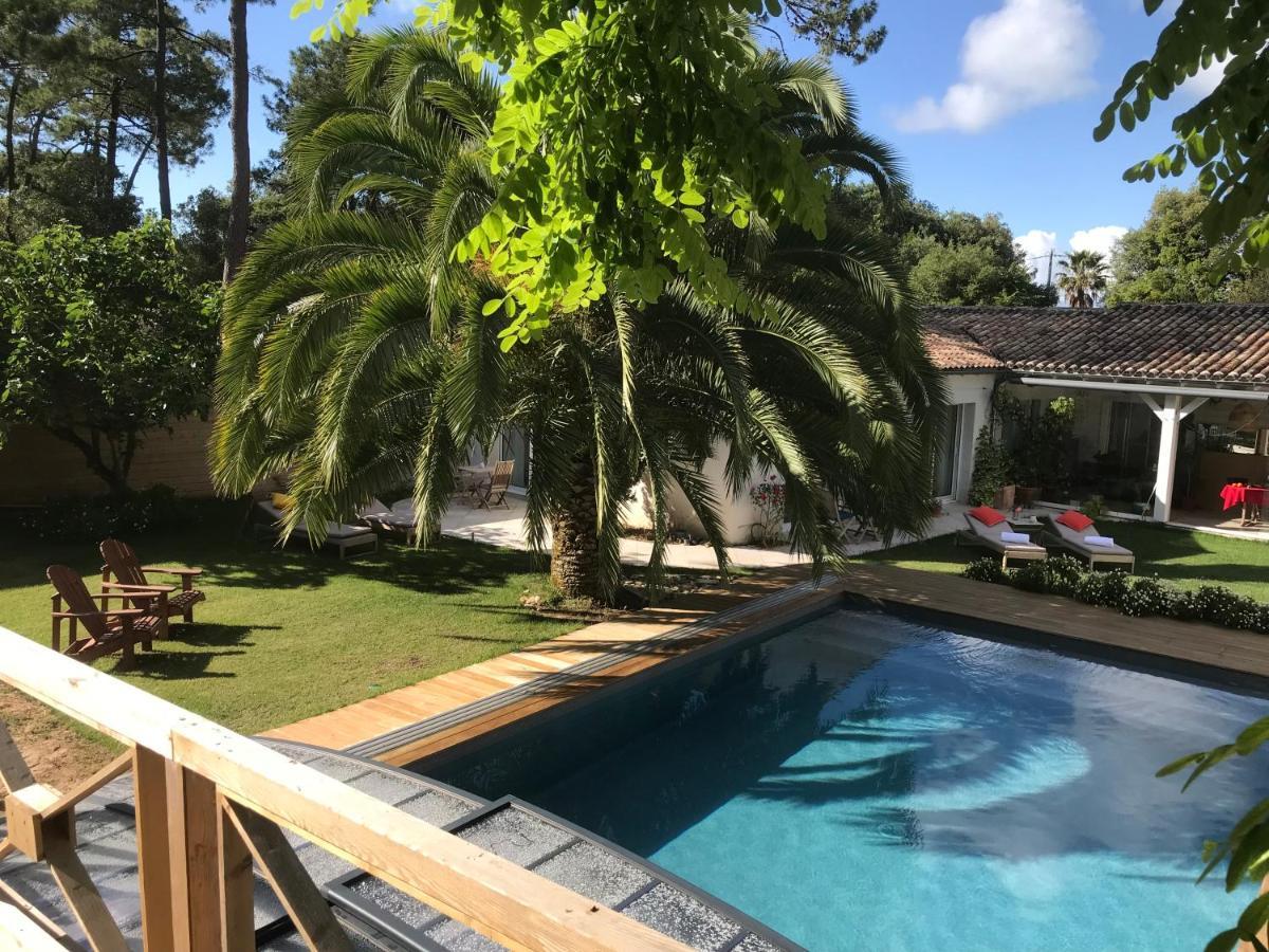 La Maison De La Dune - Chambres Climatisees - Jacuzzi 1Ere Seance Offerte - Piscine Chauffee Avec Abri Amovible - Plage Situee A 200M, Acces Direct Par Le Bois La Couarde-sur-Mer Exterior foto